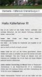 Mobile Screenshot of kaeferclub-oranienburg.de